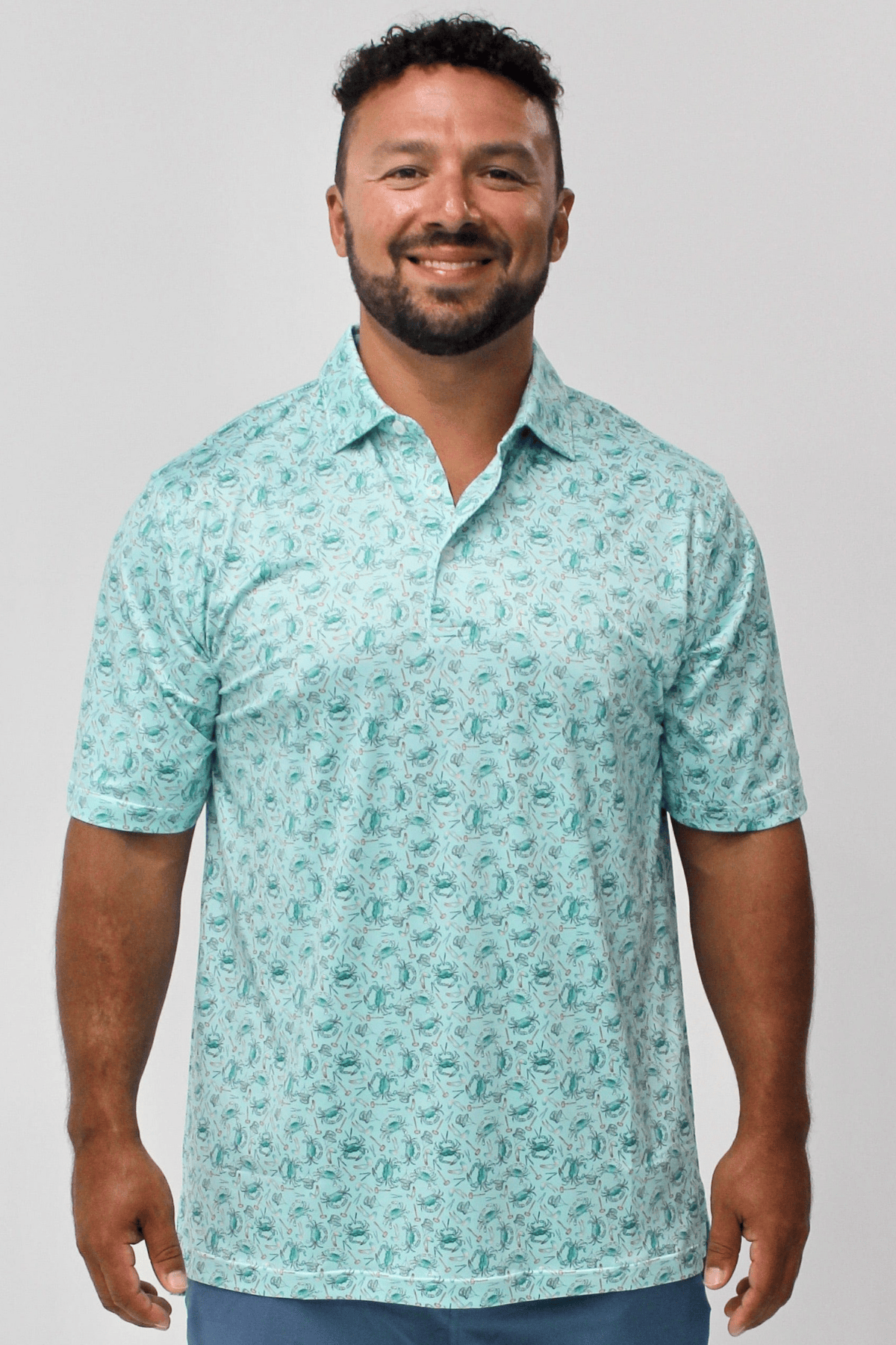 Anchor Boys Crabby Tech Polo – Quiet Storm Surf Shop