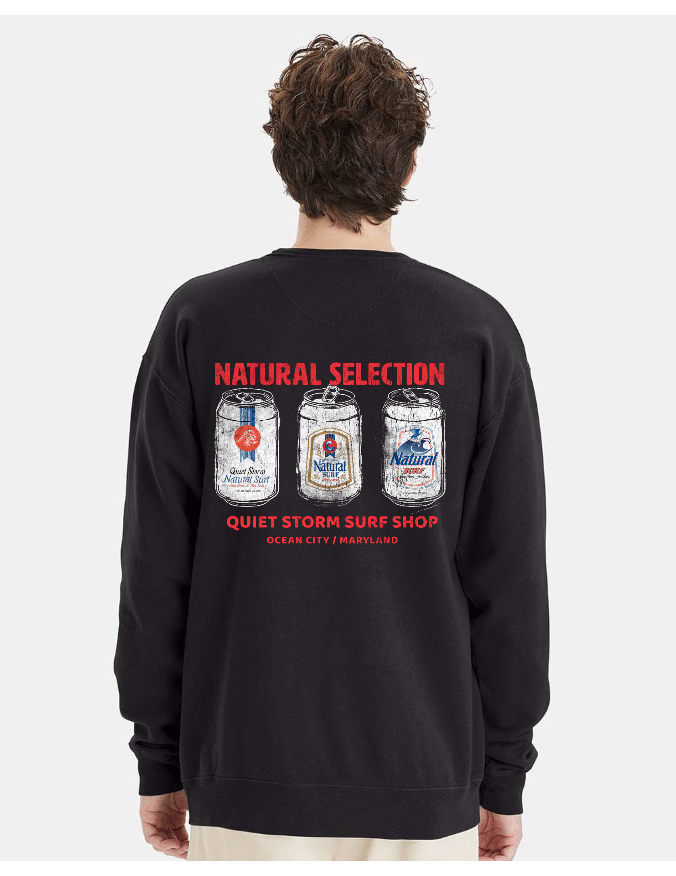 Natural Selection Crew Fleece – Quiet Storm Surf Shop