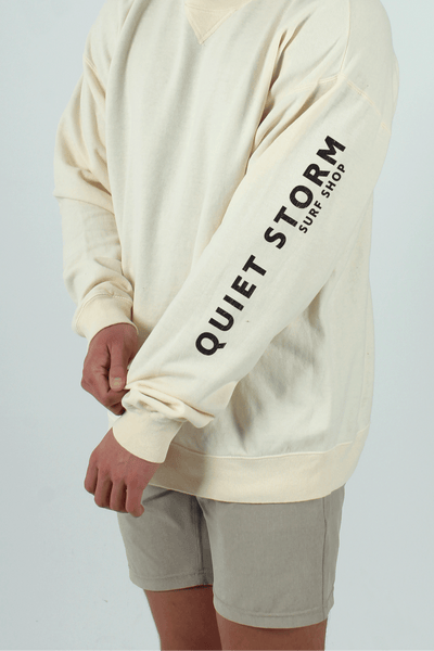 QSSS/HANES GEN-Men's Sunray Badge Crew Fleece