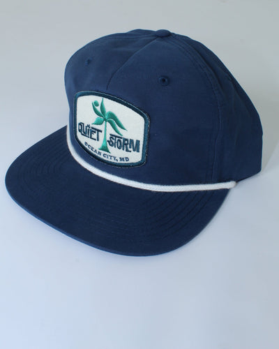 QSSS/RICHARDSON GEN-Men's NAVY/WHITE / OS Aloha Day Patch Nylon Hat