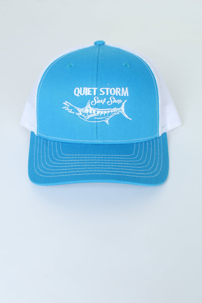 QSSS/RICHARDSON GEN-Men's SP CYAN/WHITE / OS Marlin Trucker Hat