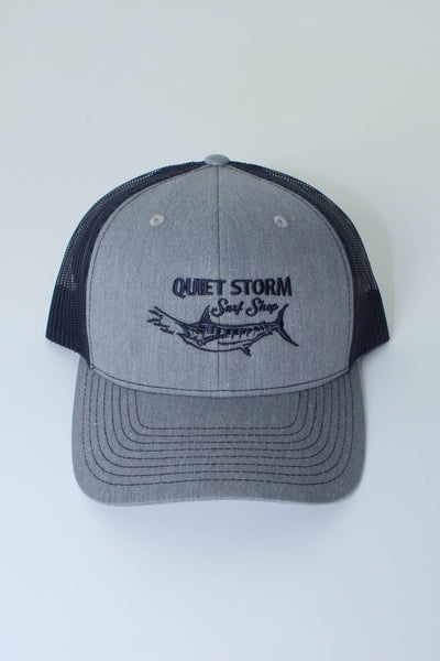 QSSS/RICHARDSON GEN-Men's SP HTR GREY/NVY / OS Marlin Trucker Hat