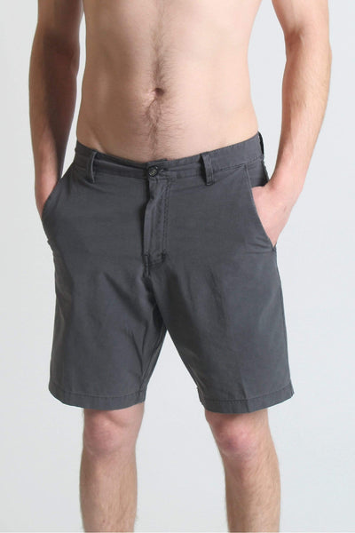 QSSS/KFINE GEN-Men's CHARCOAL / 28 Pigment Hybrid Shorts