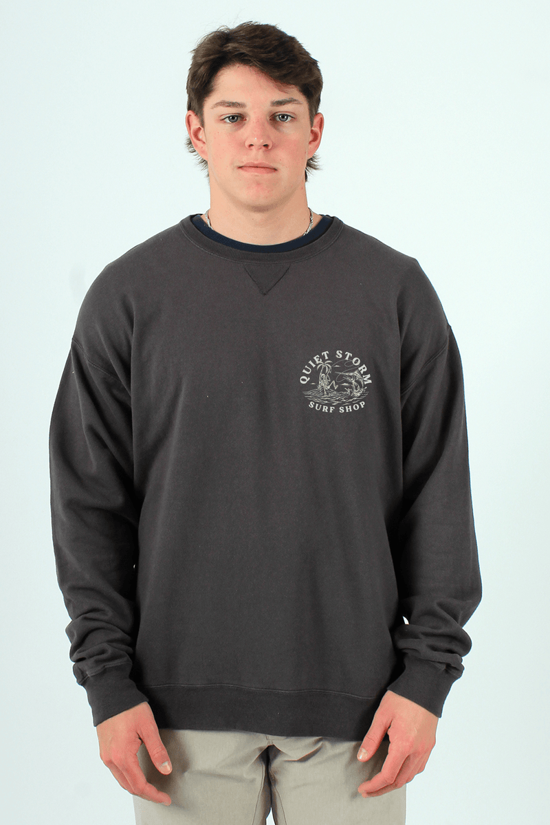 Skeleton Marlin Crew Fleece