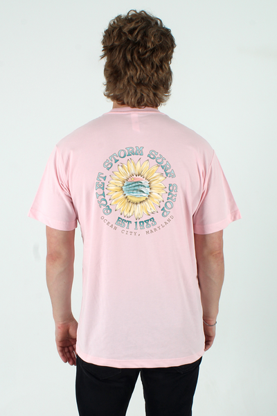 Sunflower Wave Short Sleeve Tee