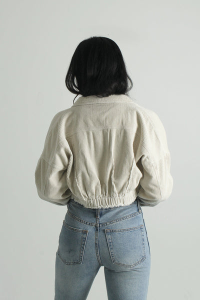 HYFVE GEN-Women's She's So Fine Crop Corduroy Jacket