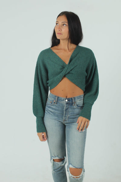 OLIVAC GEN-Women's Reina Twisted Sweater