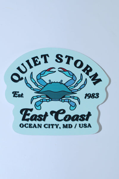 PITMED Unisex East Coast Crab Sticker