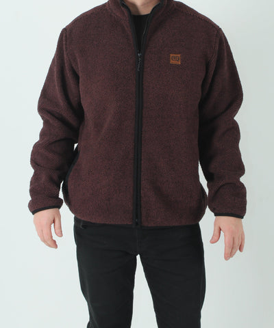 QSSS/ALTEX Unisex MAROON / XS Quiet Storm Full Zip Sweater Fleece