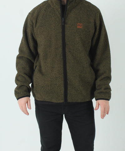 QSSS/ALTEX Unisex OLIVE / XS Quiet Storm Full Zip Sweater Fleece