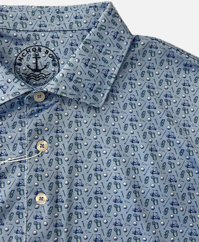 QSSS/ANCHBOY GEN-Men's Anchor Boys Golfing Tech Polo
