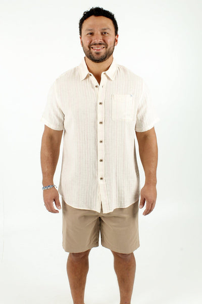 QSSS/ANCHBOY GEN-Men's NATURAL/SFT PNK / S Anchor Boys Sullivan Shirt