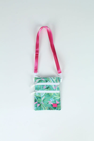 QSSS/BETBAG CAT-Accessories GREEN TROPICS / OS Quiet Storm Essential Crossbody Bag