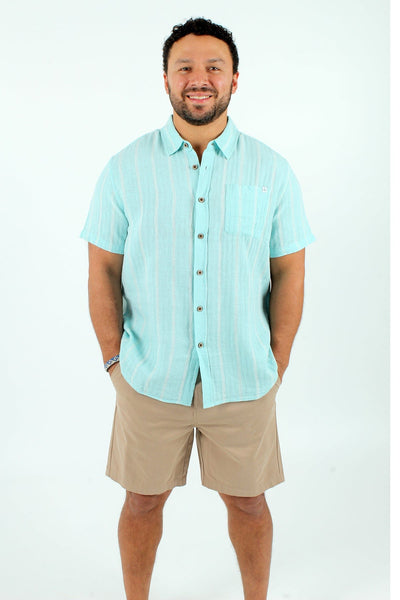 QSSS/EASTWEST GEN-Men's KHAKI / 28 7.5" Cotton Short