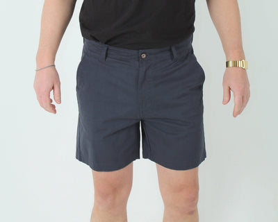 QSSS/EASTWEST GEN-Men's NAVY / 28 5.5" Cotton Short