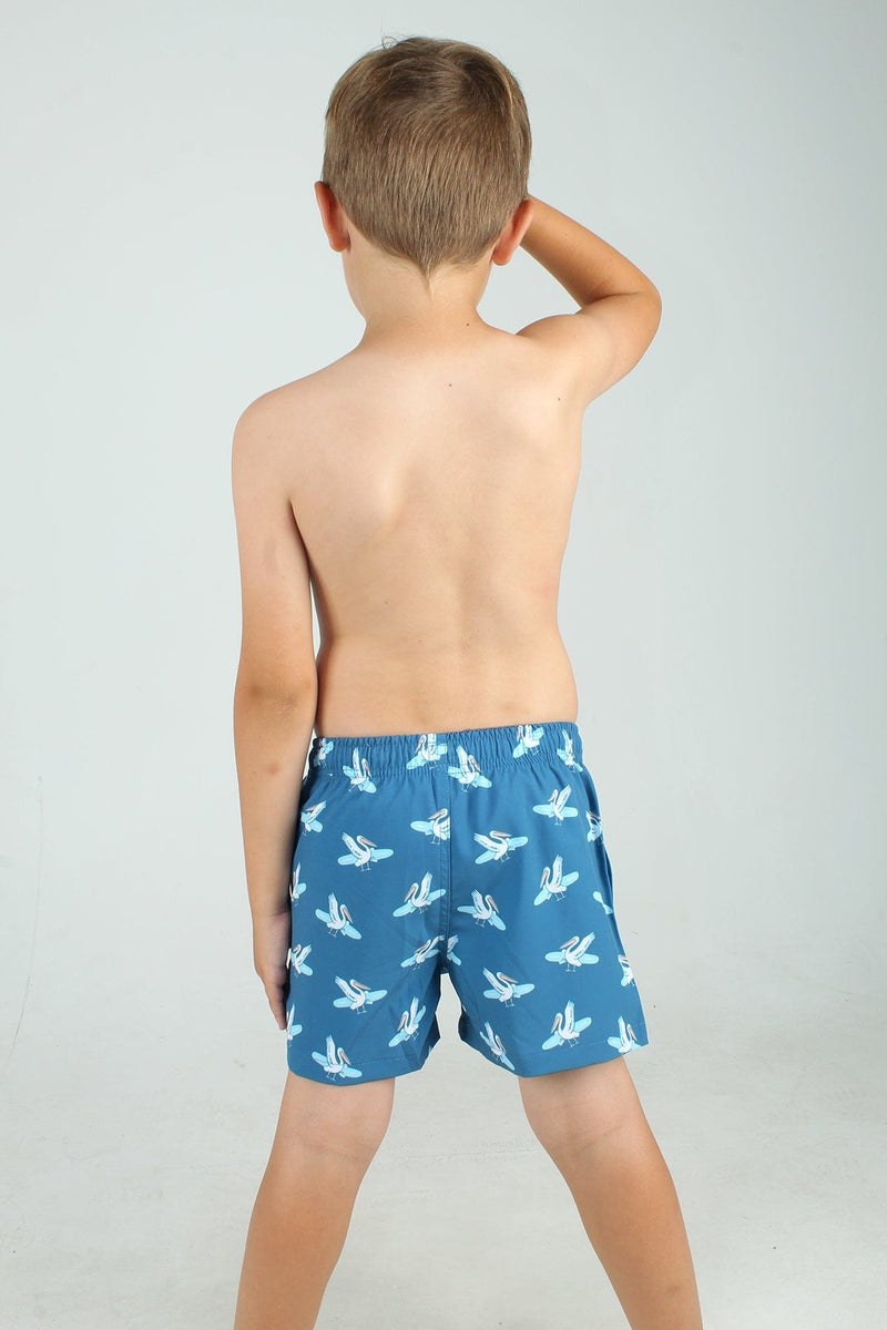 QSSS/EASYPROMO Kids Boys Quiet Storm Pelican Surfer Volley