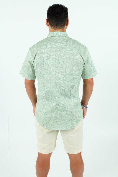 QSSS/EASYPROMO GEN-Men's Quiet Storm Kelp Button Up