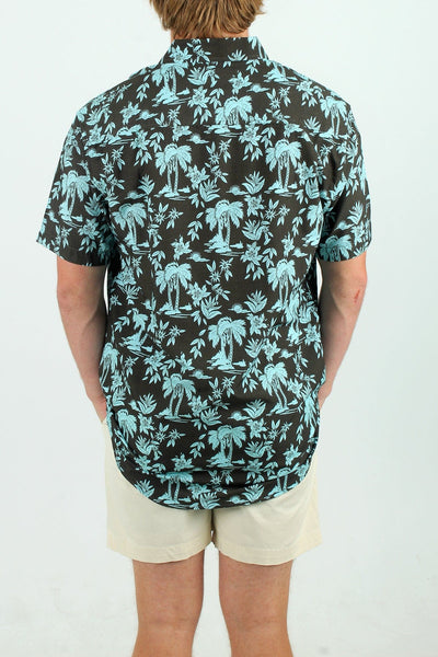 QSSS/EASYPROMO GEN-Men's Quiet Storm Palm Paradise Button Up