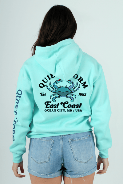 QSSS/FLE-IMPLOS GEN-Men's CELESTIAL HTHR / S East Coast Crab Hoodie