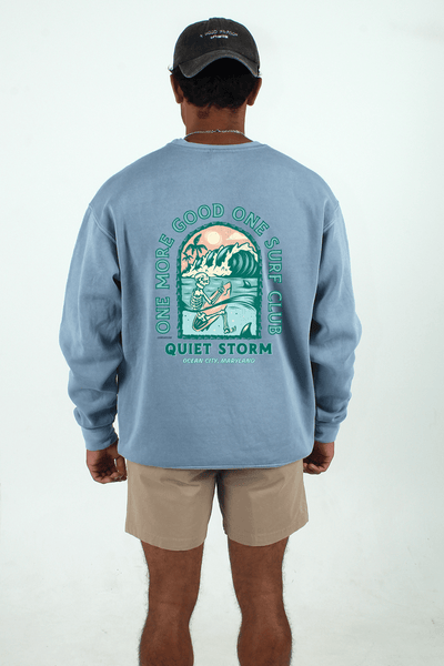 QSSS/GD Unisex ICE BLUE / S One More Good One Crew Fleece