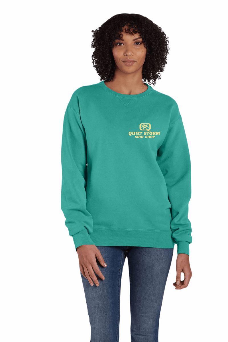 QSSS/GD Unisex Island Time Crew Fleece