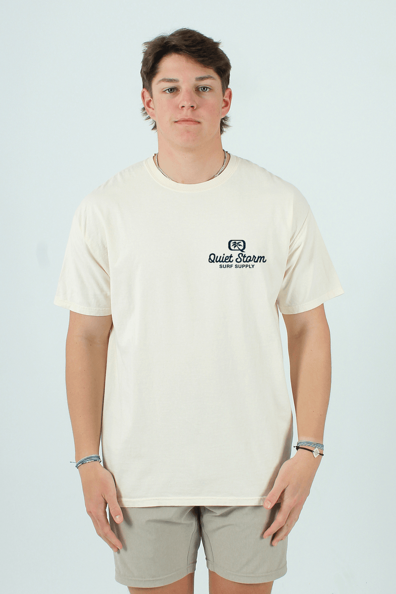 Man's Best Friend Short Sleeve Tee – Quiet Storm Surf Shop Man's Best Friend Short Sleeve Tee – Quiet Storm Surf Shop