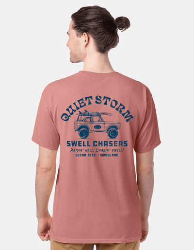 QSSS/GD Unisex MAUVE / XS Swell Chasers Short Sleeve Tee