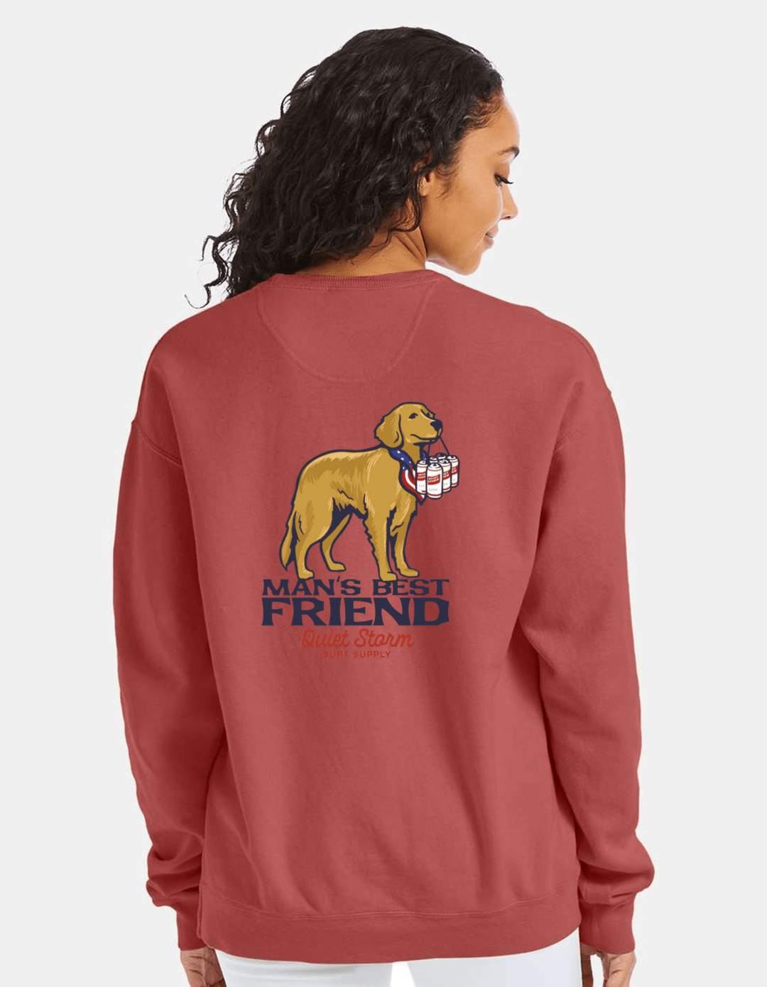 小物 BLESS  Sweat Jeanscarf Man's Best Friend Crew Fleece – Quiet Storm Surf Shop