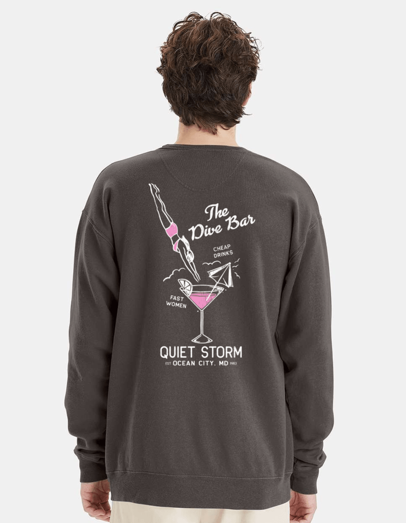 QSSS/GD Unisex NEW RAILROAD / S Dive Bar Crew Fleece