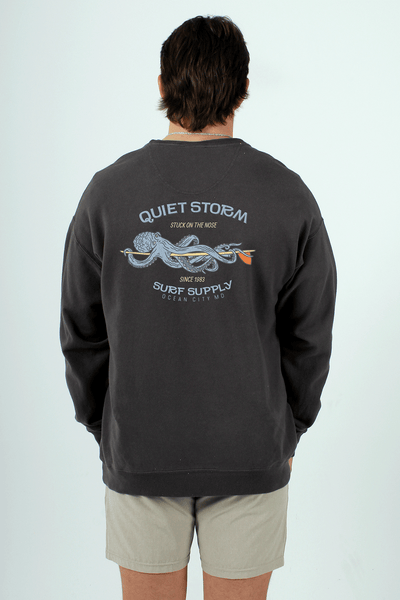 QSSS/GD Unisex NEW RAILROAD / S Octo Board Crew Fleece