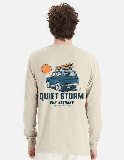 QSSS/GD Unisex PARCHMENT / S Sunseekers Long Sleeve Tee