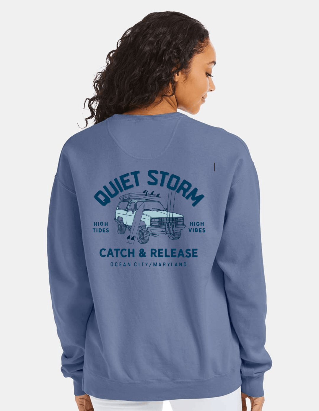 Catch and Release Crew Fleece – Quiet Storm Surf Shop
