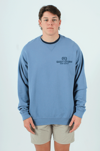 QSSS/GD Unisex Shaka & Leis Crew Fleece