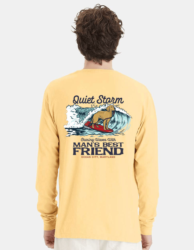 QSSS/GD Unisex SUMMER SQUASH / S Chasing Waves Long Sleeve Tee