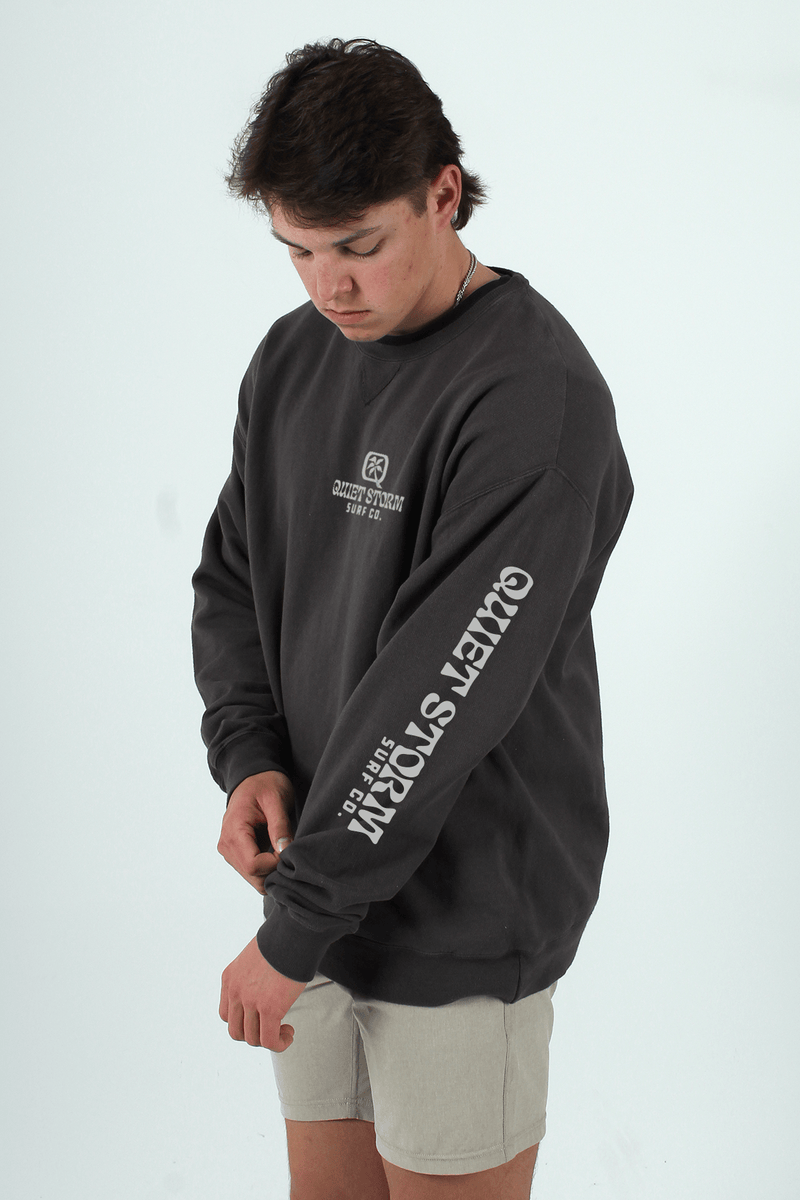 QSSS/GD Unisex Swell Chaser Crewneck Fleece