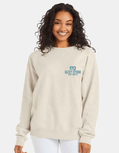 QSSS/GD Unisex Tidal Wave Crew Fleece