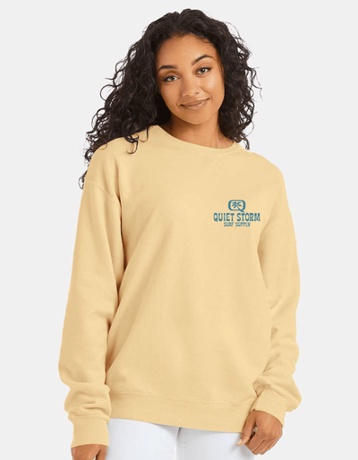 QSSS/GD Unisex Tidal Wave Crew Fleece
