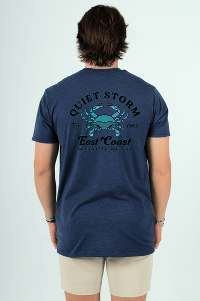 QSSS/HANES GEN-Men's East Coast Crab Short Sleeve Tee