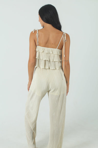 QSSS/ILLA GEN-Women's Shine on Rib Pant