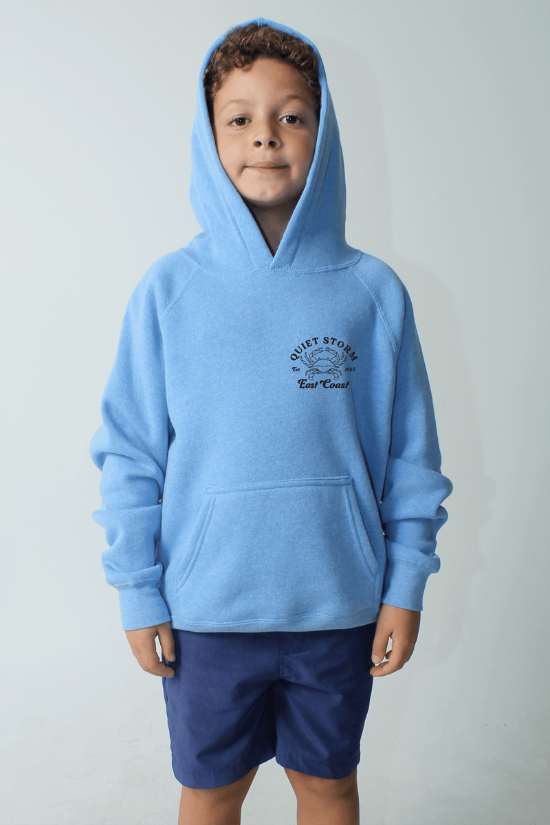 QSSS/INDEP Kids Youth Blue Crab Hoodie