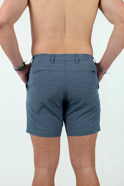QSSS/KFINE GEN-Men's Big & Tall Slub 17" Hybrid Shorts