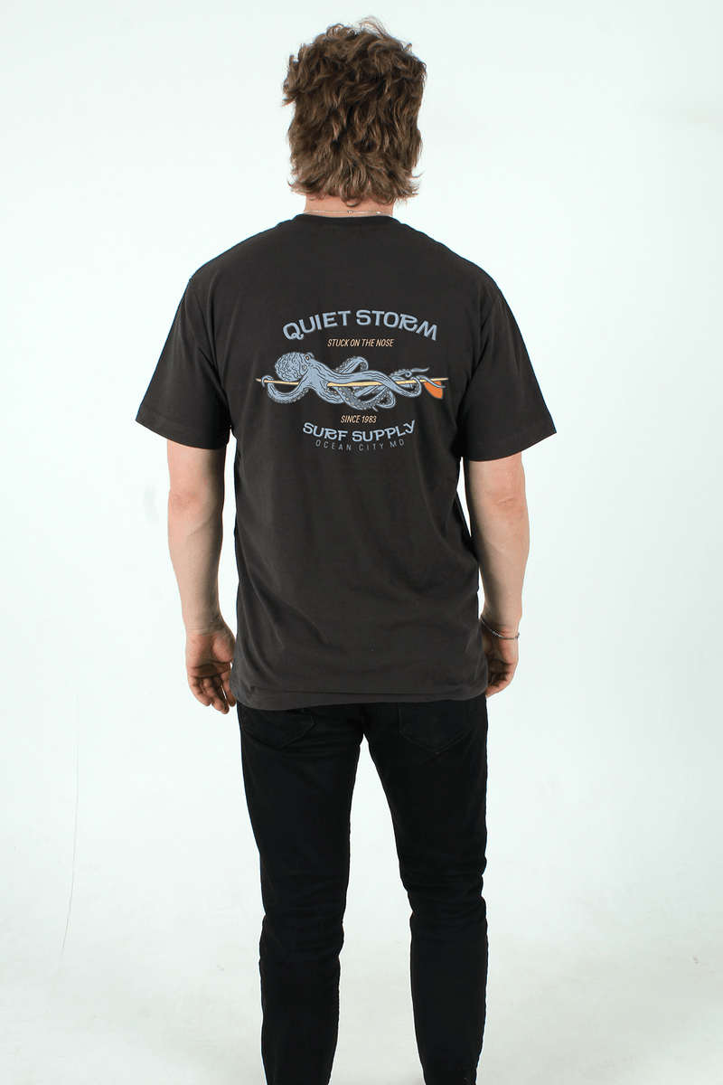 QSSS/PP Unisex BLACK / S Octo Board Short Sleeve Tee