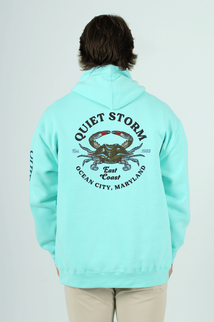 Original Crab Full Zip Hoodie – Quiet Storm Surf Shop