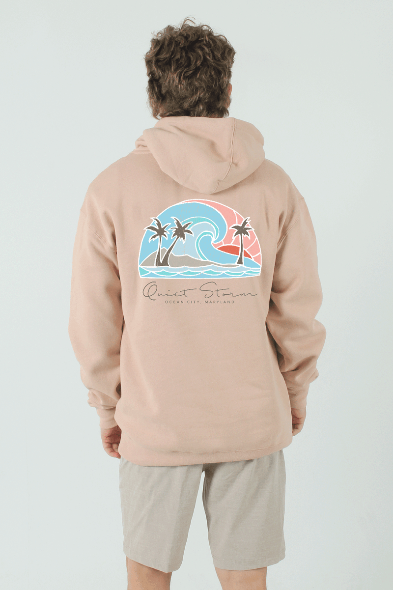 QSSS/PP QSSS DUSTY PINK / S Tropical Days Pullover Hoodie