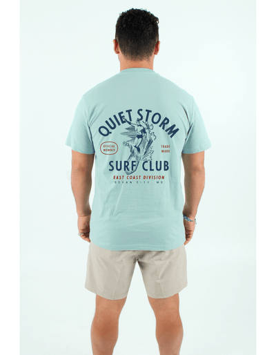 QSSS/PP Kids DUSTY SAGE / S Surf Club Short Sleeve Tee