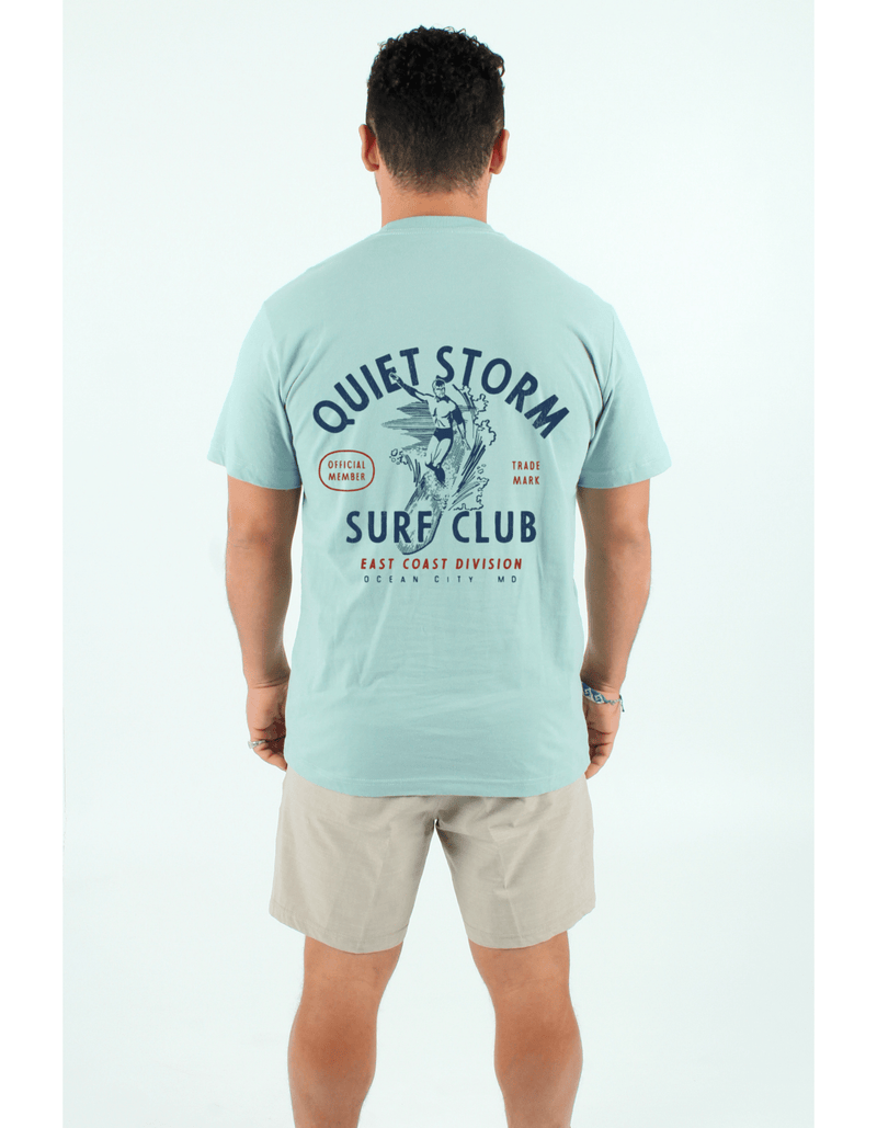 QSSS/PP Kids DUSTY SAGE / S Surf Club Short Sleeve Tee