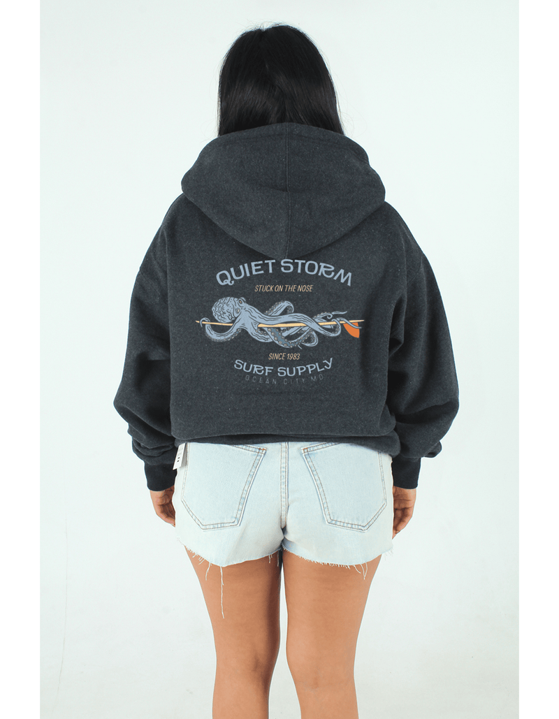 QSSS/PP Unisex GUNPOWDER HTHR / S Octo Board Pullover Hoodie
