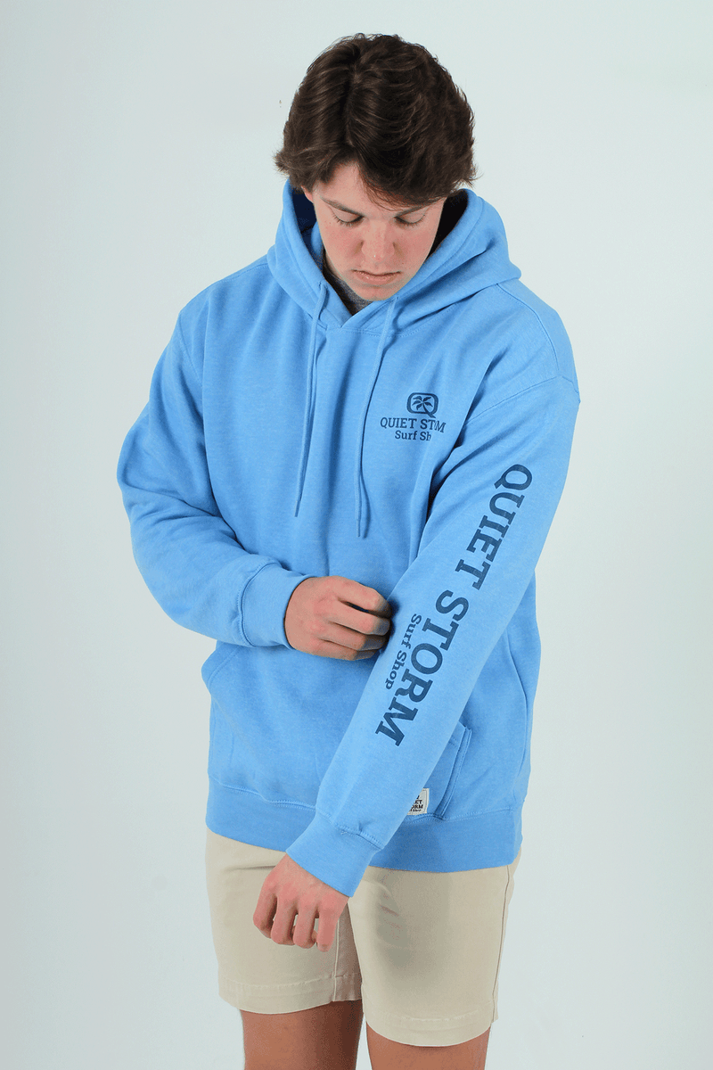 QSSS/PP Unisex Hibiscus Palm Oval Hoodie