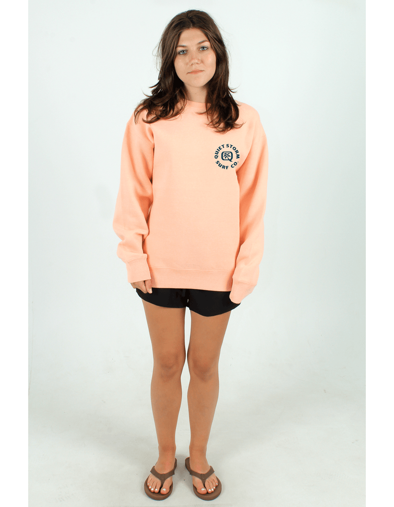 QSSS/PP Unisex Hula Girl Crew Fleece