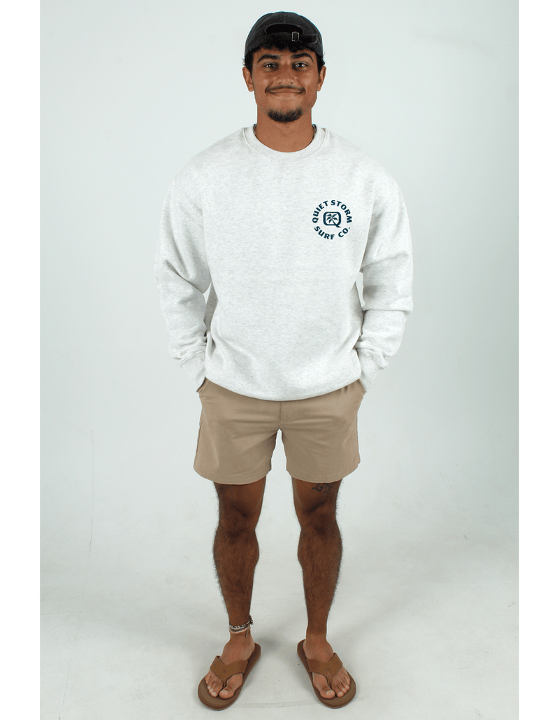 QSSS/PP Unisex Hula Girl Crew Fleece